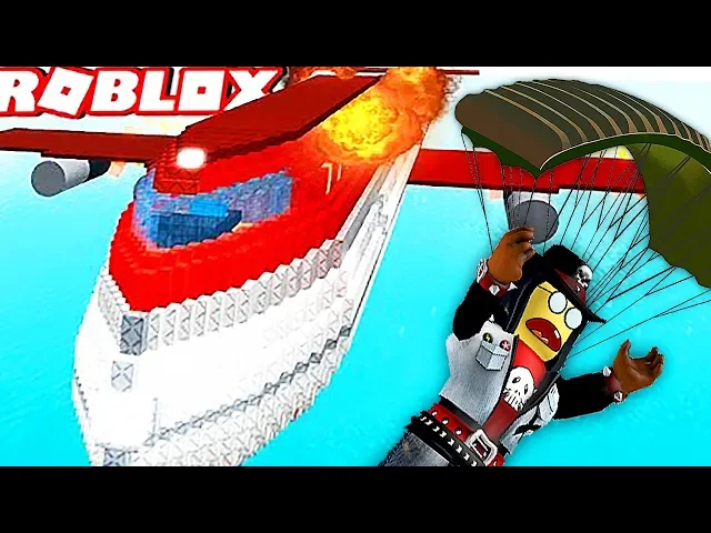 【屌德斯&小熙】 roblox空难模拟器 真实体验飞机失事全过程!